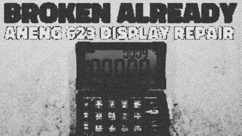 Fixing the Flaw: A Deep Dive into the Aneng 623 Display Repair