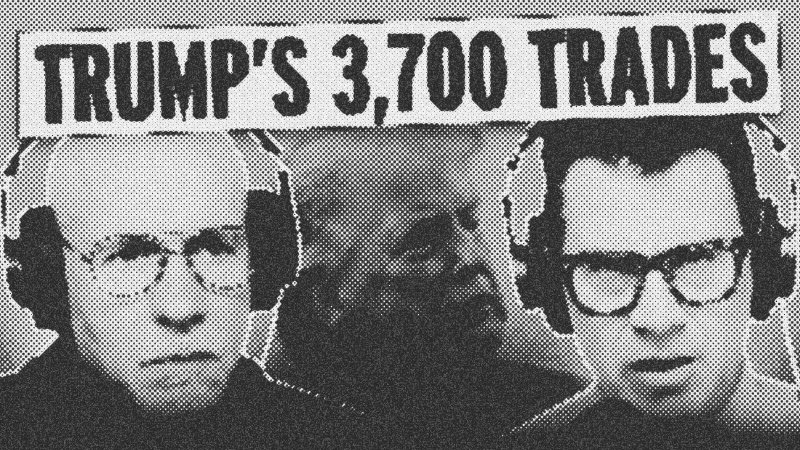Trump trades 40 times daily as rules for elites evaporate