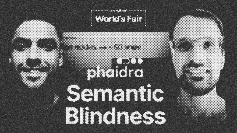 Phaidra engineers solve semantic blindness in massive industrial AI factories