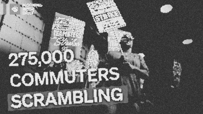 275,000 commuters stranded as Long Island Rail Road workers strike