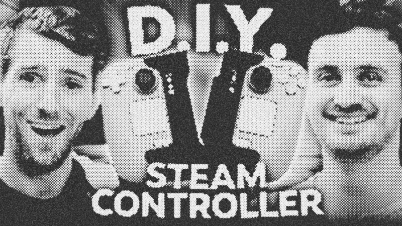 TommyB builds split DIY Steam Controller that beats Valve to market