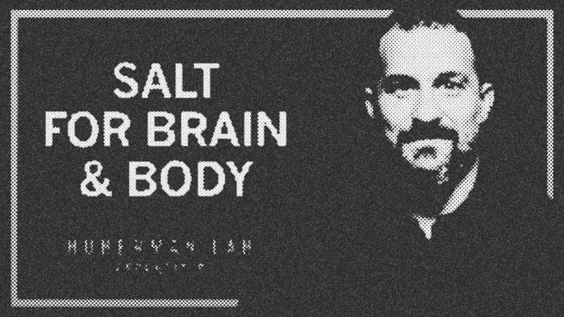 Beyond the Shaker: The Neurobiology of Sodium and Performance